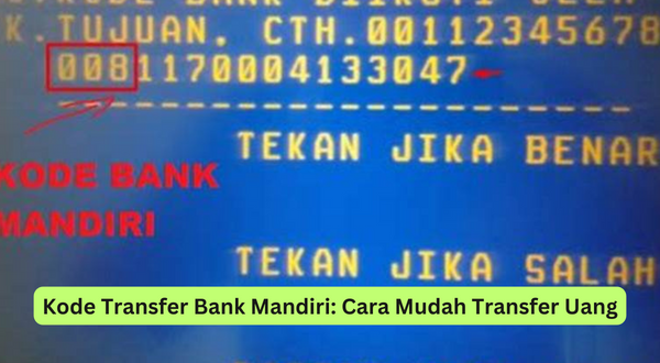 Kode Transfer Bank Mandiri Cara Mudah Transfer Uang