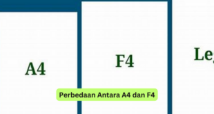 Perbedaan Antara A4 dan F4