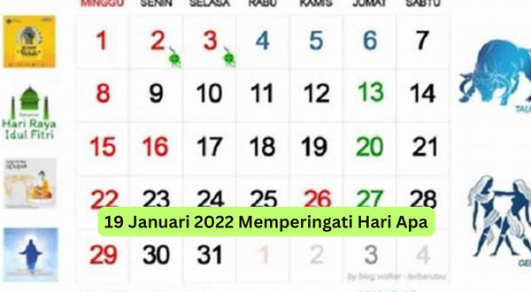19 Januari 2022 Memperingati Hari Apa