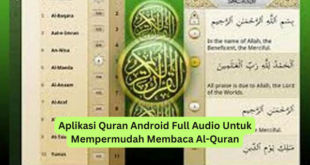 Aplikasi Quran Android Full Audio Untuk Mempermudah Membaca Al-Quran