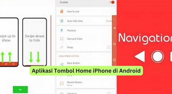 Aplikasi Tombol Home iPhone di Android