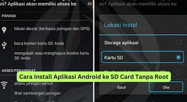 Cara Install Aplikasi Android ke SD Card Tanpa Root
