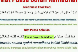 Puasa Bayar Ramadhan