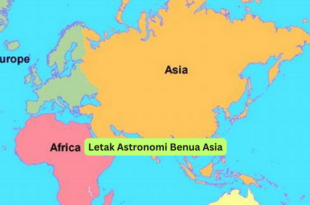 Letak Astronomi Benua Asia