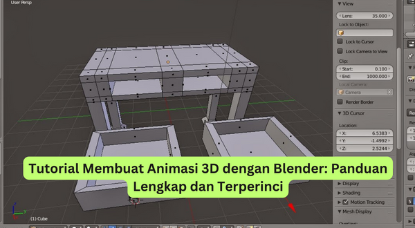 Tutorial Membuat Animasi 3D dengan Blender Panduan Lengkap dan Terperinci