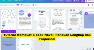 Tutorial Membuat E-book Novel Panduan Lengkap dan Terperinci